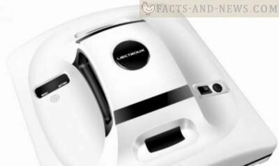 "Robot Tank" X6 will professionally clean any window "Robot Tank" X6 will professionally clean any window